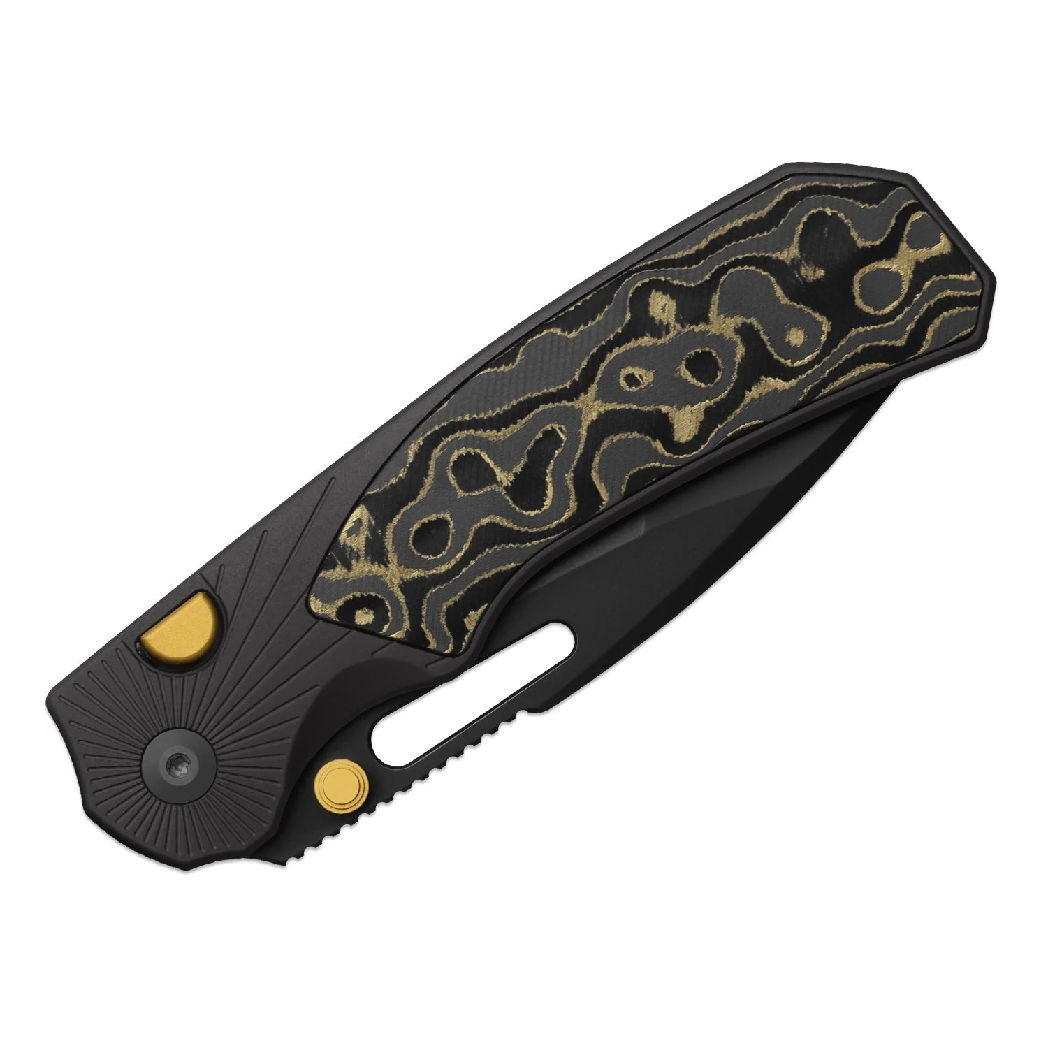 Kizer Durandal K3765BD2 折叠状态与操作件