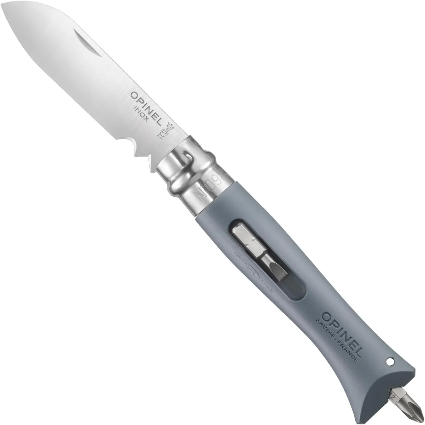 Opinel No.09 DIY Stainless Steel Folding Pocket Knife and Multi Tool