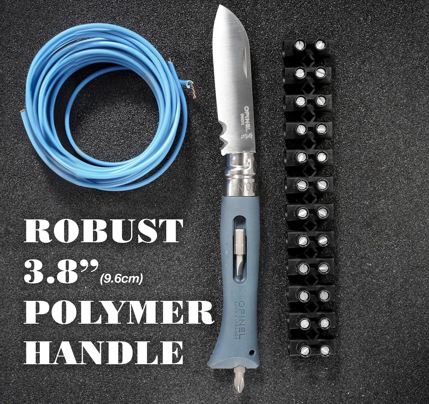 Opinel No.09 DIY Stainless Steel Folding Pocket Knife and Multi Tool 6
