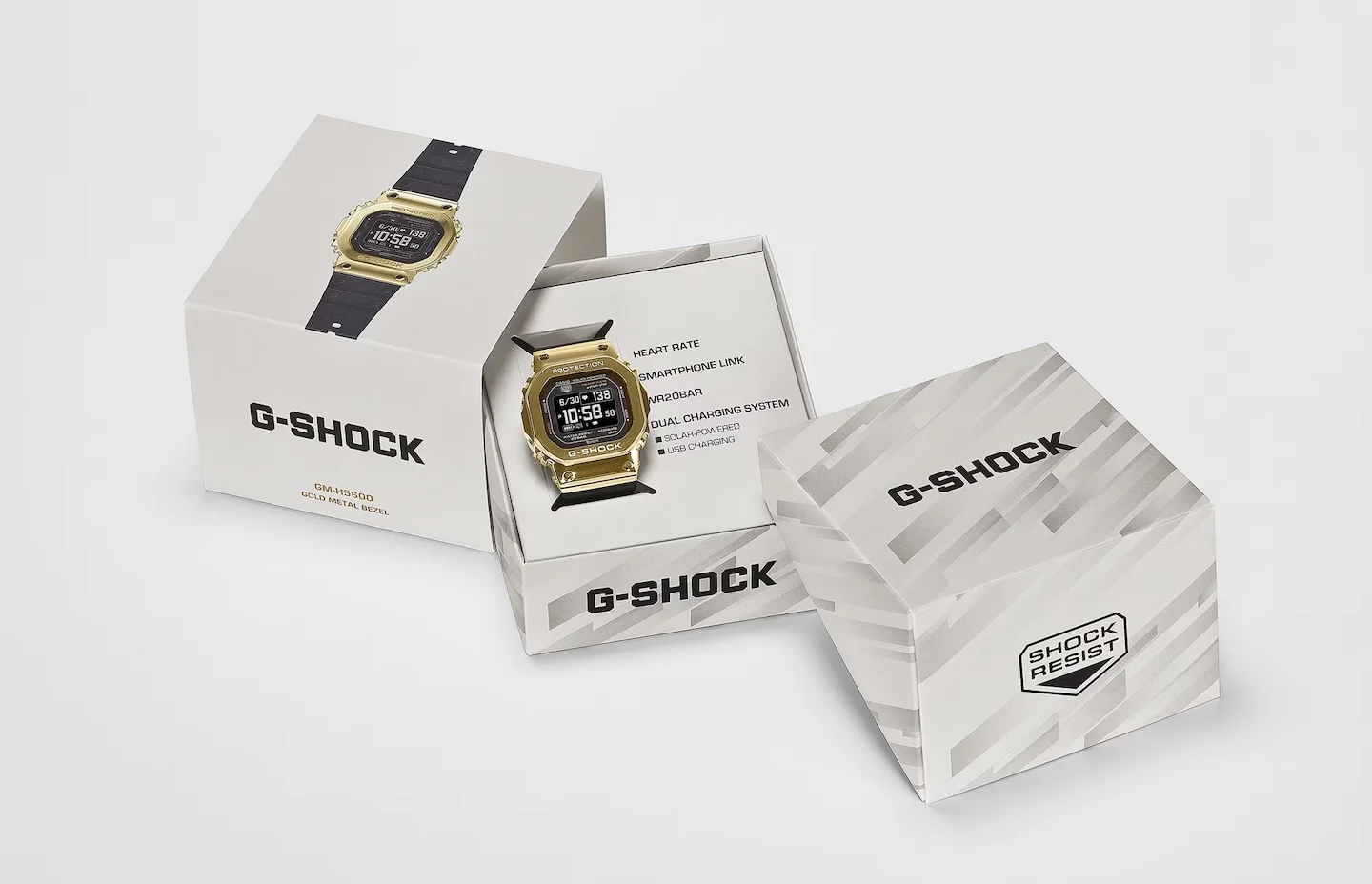卡西欧 G-SHOCK GM-H5600-9 日常功能