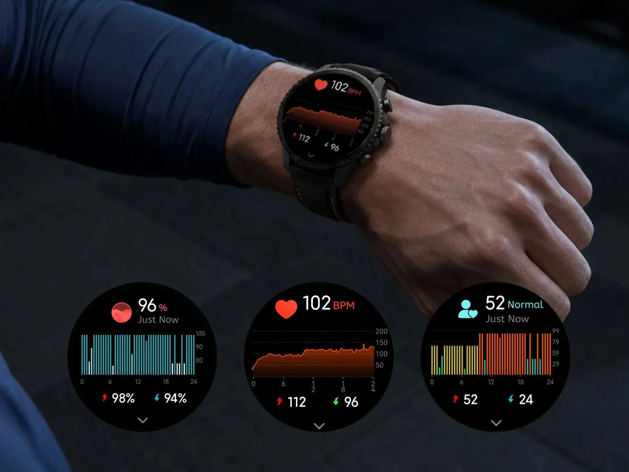 TicNote Watch 屏幕界面
