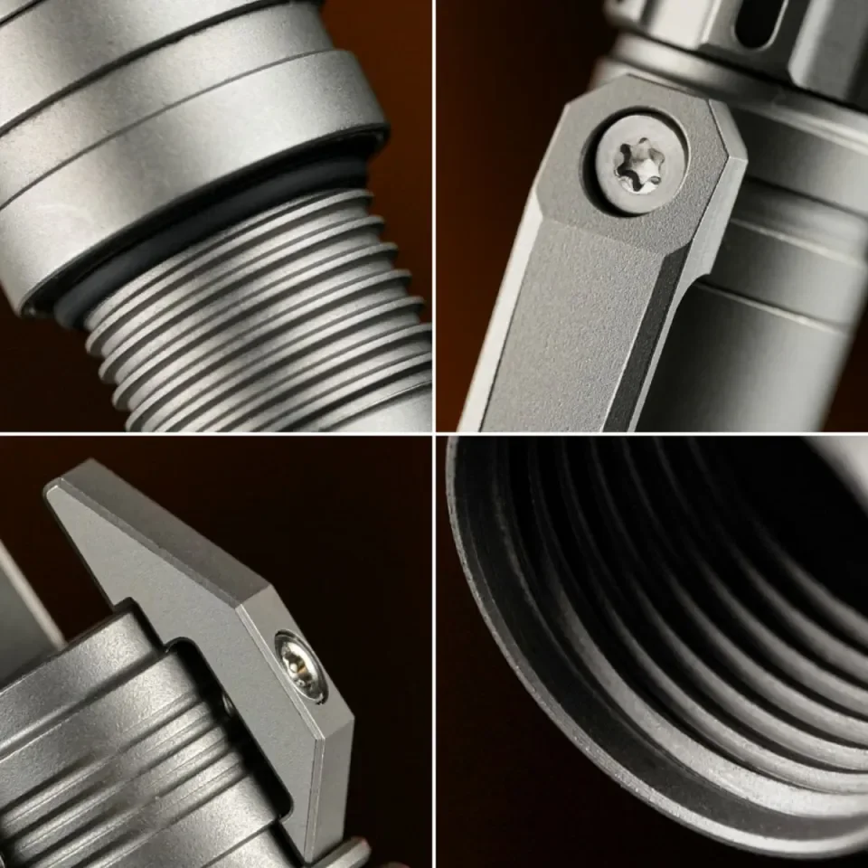 5 级钛合金 CNC 加工的笔身